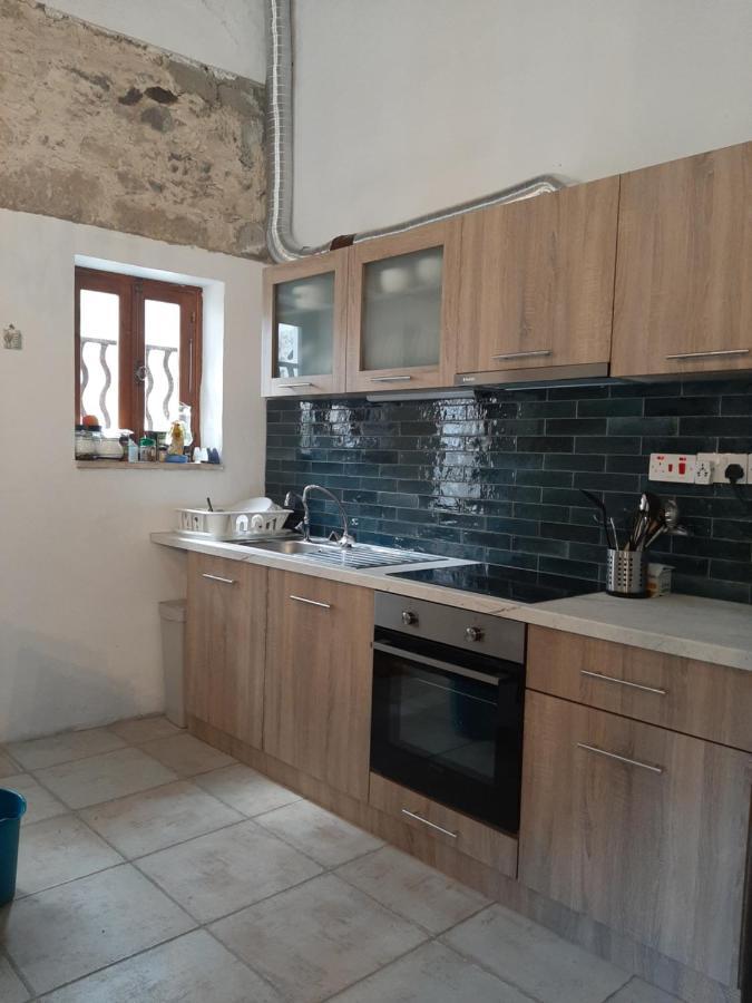 Blue Cottage Apsiou Bagian luar foto