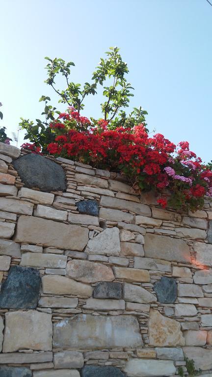 Blue Cottage Apsiou Bagian luar foto